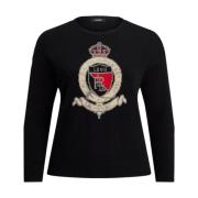 Lauren Sweaters Zwart Ralph Lauren , Black , Dames