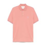 Stijlvolle Polo Shirt voor Mannen Brunello Cucinelli , Pink , Heren