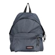 Blauwe Gewatteerde Rugzak met Ritssluiting Eastpak , Blue , Heren