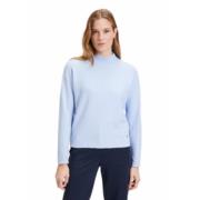 Gebreide trui Kort 1/1 Mouw, Chambray Blauw - 100609821 Betty & Co , B...