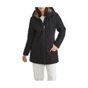 Zwarte Winterjas Elegant Veelzijdige Stijl Canadian Classics , Black ,...