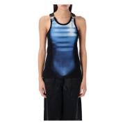 Heren Tanktop Klassieke Stijl Jean Paul Gaultier , Blue , Dames