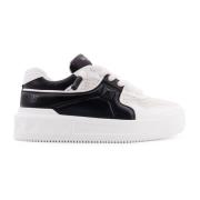 Stijlvolle leren sneakers met stud-detail Valentino Garavani , White ,...