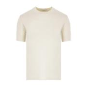 Natuurlijke Gebreide Logoshirt Max Mara , White , Dames