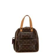 Pre-owned Leather handbags Louis Vuitton Vintage , Brown , Dames