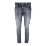 Koele blauwe katoenen spijkerbroek Dsquared2 , Gray , Heren