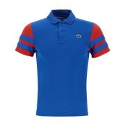 Droge Kleurblok Sportpolo Lacoste , Blue , Heren