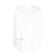 Overhemd met Scallop Zoom MM6 Maison Margiela , White , Dames