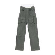 Verde Broek voor Vrouwen Ss25 Alexander Wang , Green , Dames