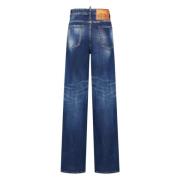 Blauwe Jeans voor Vrouwen Aw24 Dsquared2 , Blue , Dames