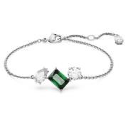 Mesmera Groene Zirkonia Armband Swarovski , Green , Dames