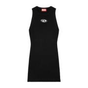 Elegante Nero Jurk voor Vrouwen Diesel , Black , Dames