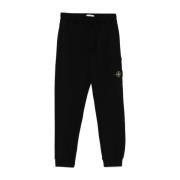 Zwarte Casual Broek Stone Island , Black , Heren