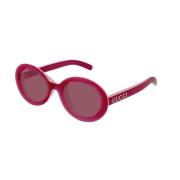 Rood Violet Zonnebril Gg1722Sa Model Gucci , Red , Dames