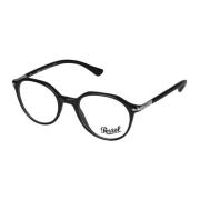 Stijlvolle Bril Persol , Black , Unisex