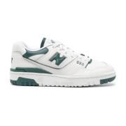 Witte en groene sneakers Aw24 New Balance , White , Dames