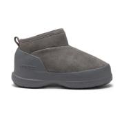 Grijze Suède Enkellaarzen voor Vrouwen Moon Boot , Gray , Dames