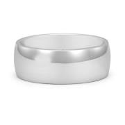 Nialaya Silver Band Ring Nialaya , Gray , Heren