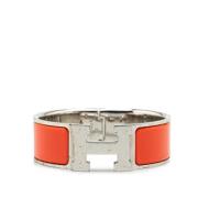 Pre-owned Metal bracelets Hermès Vintage , Red , Dames