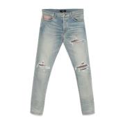 Lichtblauwe Denim Skinny Jeans Amiri , Blue , Heren