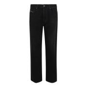 Zwarte Jeans voor Mannen Diesel , Black , Heren