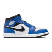 Mid-Top Basketbalschoenen Jordan , Blue , Heren