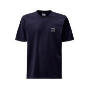 Blauwe T-shirts en Polos C.p. Company , Blue , Heren