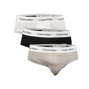 Hip Briefs Ondergoed Calvin Klein , Black , Heren