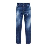 Jeans Boston Dsquared2 , Blue , Dames