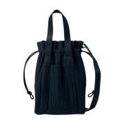 Geplooide Handtas Issey Miyake , Black , Dames