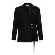 Blazer met stropdas JW Anderson , Black , Dames