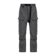 Cargo Wollen Broek Grijs Aw24 Y-3 , Gray , Heren