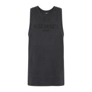 Vintage geborduurde tanktop Balmain , Gray , Heren