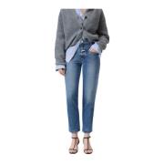 Heritage Fit Blauwe Jeans Eco-Denim Closed , Blue , Dames