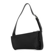 Zwarte leren Crossbody tas Alexander McQueen , Black , Dames