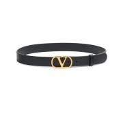 Zwarte Riem Dames Accessoires Elegante Stijl Valentino Garavani , Blac...