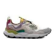 Witte Sneakers Collectie Ss24-25 Flower Mountain , Multicolor , Dames