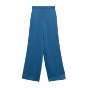 Marine Satijnen Tavar Broek Simkhai , Blue , Dames