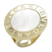 Pre-owned Yellow Gold rings Bvlgari Vintage , White , Dames