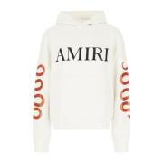 Stijlvolle Sweatshirt voor Mannen Amiri , Beige , Heren