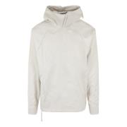 Ivoor Technische Stof Hoodie Jas Post Archive Faction , White , Heren