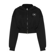 Zwarte Cro Hoodie voor Vrouwen Adidas by Stella McCartney , Black , Da...