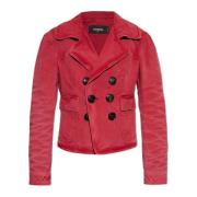 Denim jas Dsquared2 , Red , Dames