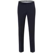 Moderne pasvorm wollen broek nachthemel Baldessarini , Blue , Heren