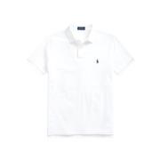 Aangepaste Slim Katoen Piqué Polo Shirt Polo Ralph Lauren , White , He...