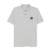 Grijze T-shirts en Polos Stone Island , Gray , Heren