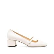 Witte hak sandalen Jimmy Choo , White , Dames