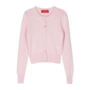 Rosa Cashmere Cardigan Sweater Aw24 Wild Cashmere , Pink , Dames