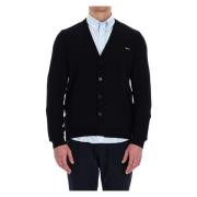 Blauwe Katoenen Cardigan Sweater A.p.c. , Blue , Heren