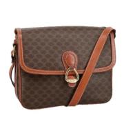 Pre-owned Leather celine-bags Celine Vintage , Brown , Dames